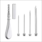 Veterinary Trocars Set of 4