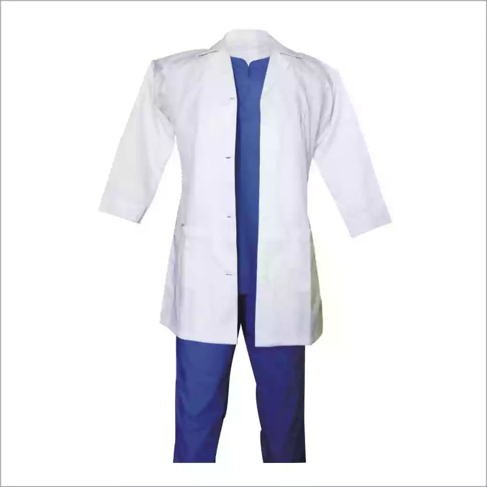 surgivet_Female Doctor Lab Coat white