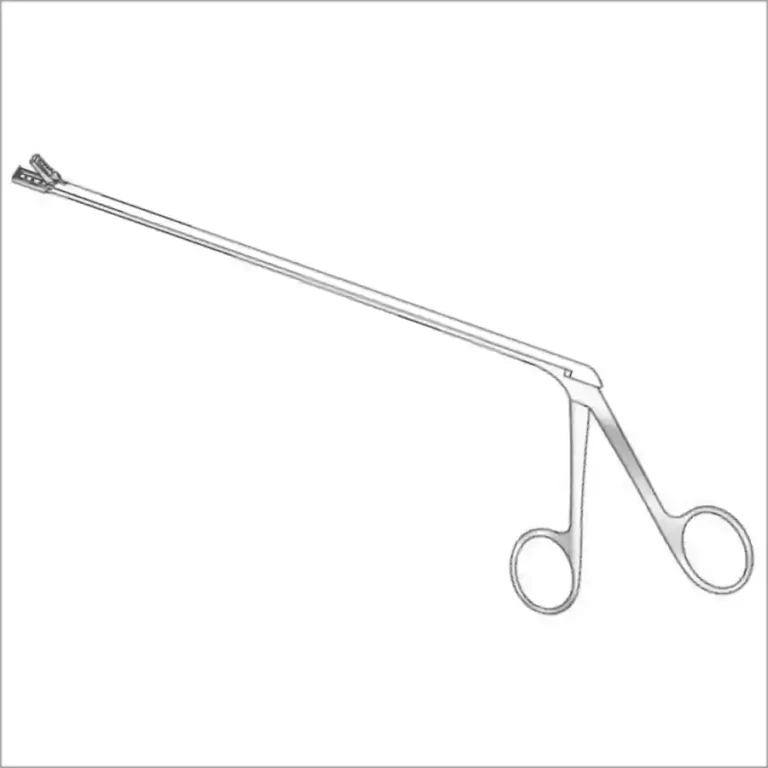 Wittner Cervical Biopsy Punch, Jaws Curved To Side, 230mm