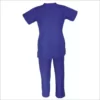 surgivet_Female V-Neck Scrub Suit Bright Blue