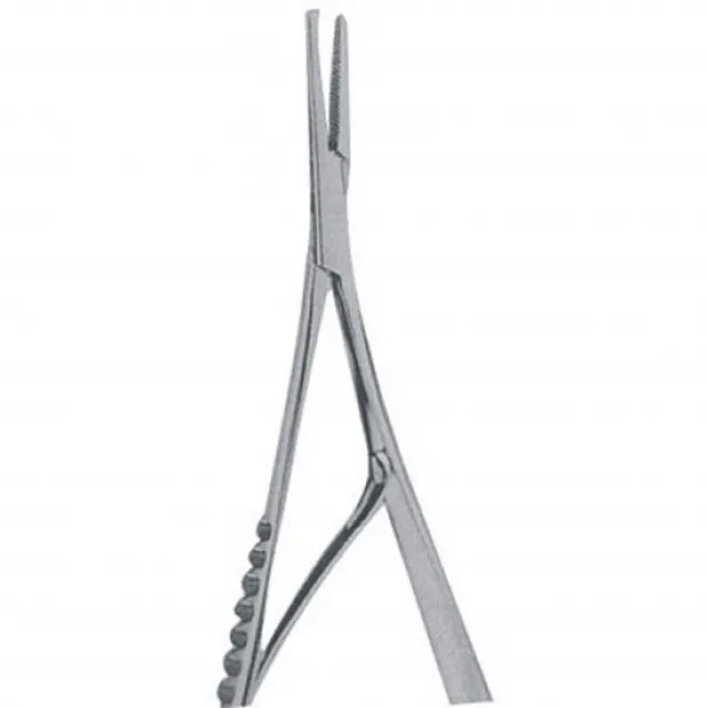 Elastic ligature placing pliers