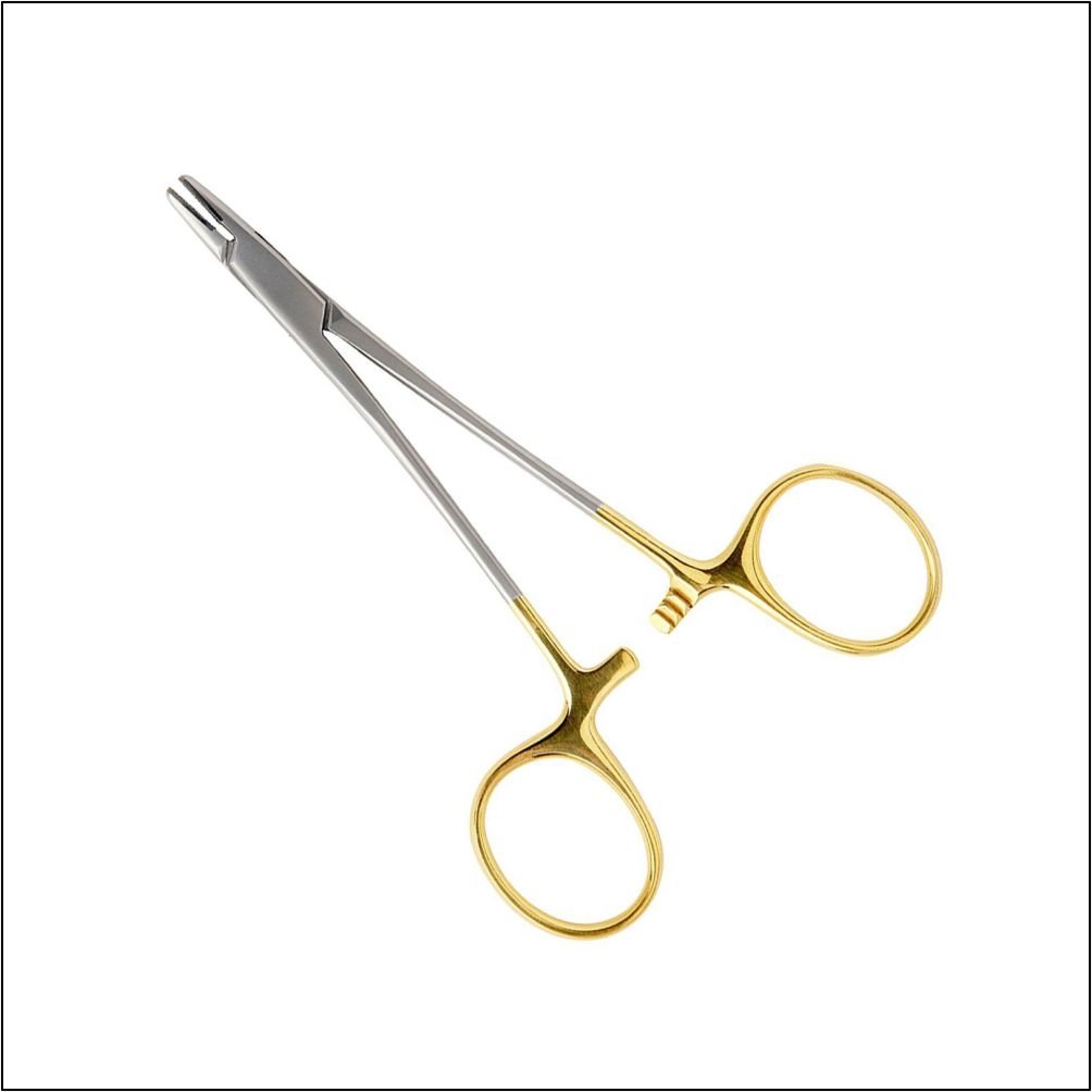 Derf Needle Holder | Surgical Stainless Steel Precision Suturing Instrument Derf Needle Holder Surgical Instrument – Stainless Steel Precision Tool for Suturing