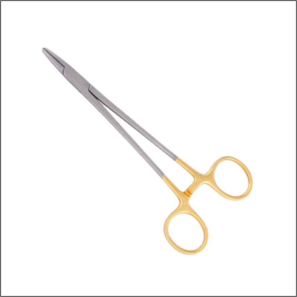 Halsey Needle Holder | Stainless Steel Surgical Suturing Instrument Halsey Needle Holder Surgical Instrument – Stainless Steel Precision Suturing Tool
