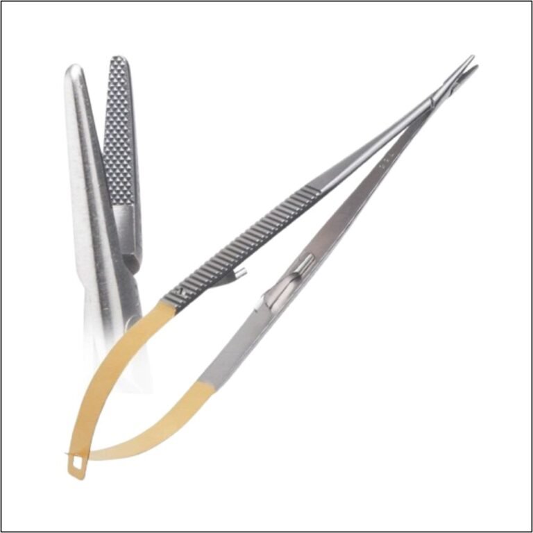 Mathieu Needle Holder used for precise surgical suturing