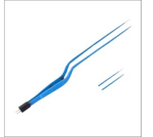 Hardy Bayonet Straight Bipolar Forceps